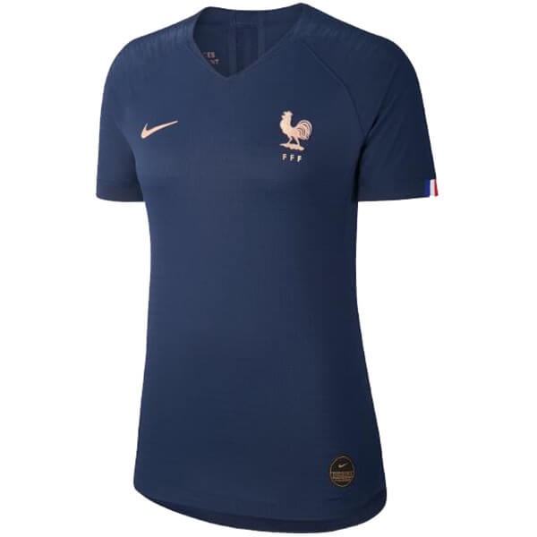 Camiseta Francia 1ª Mujer 2019 Azul
